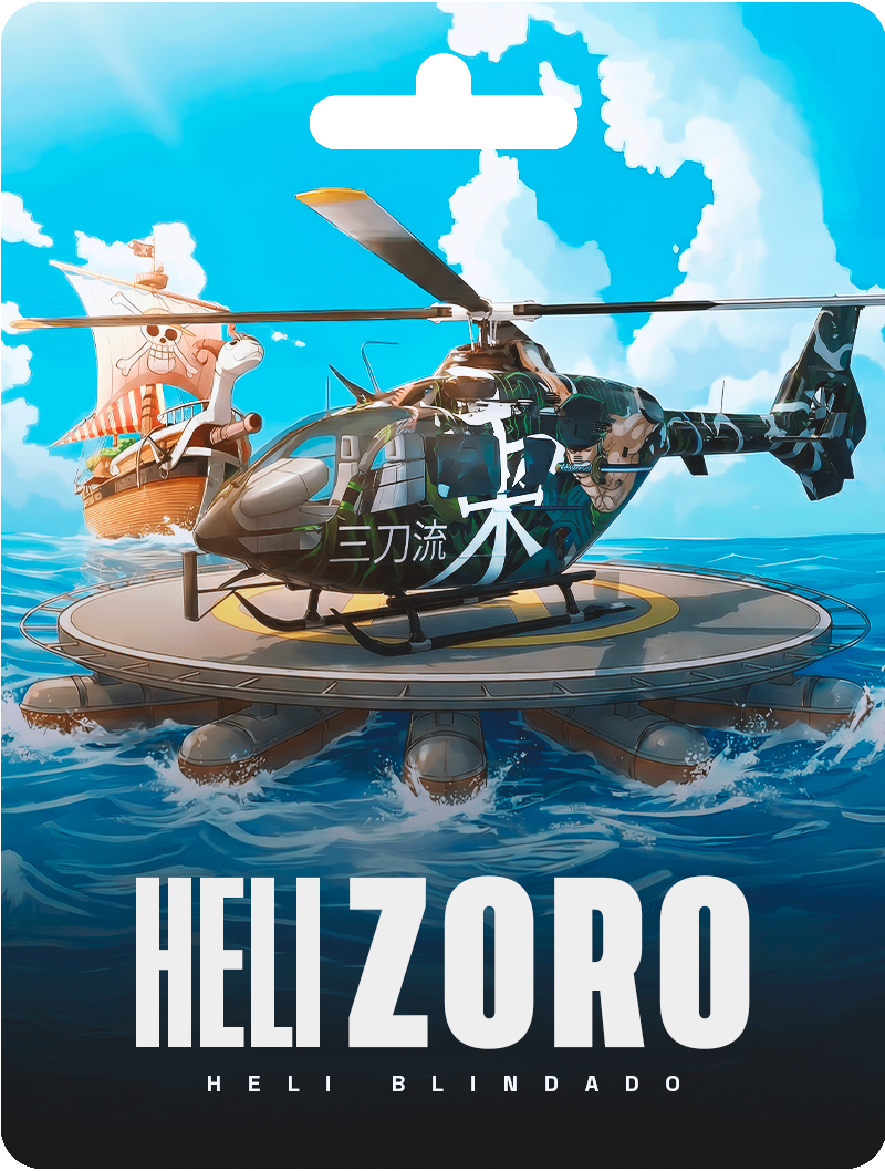 Heli Blindado - Zoro (One Piece)