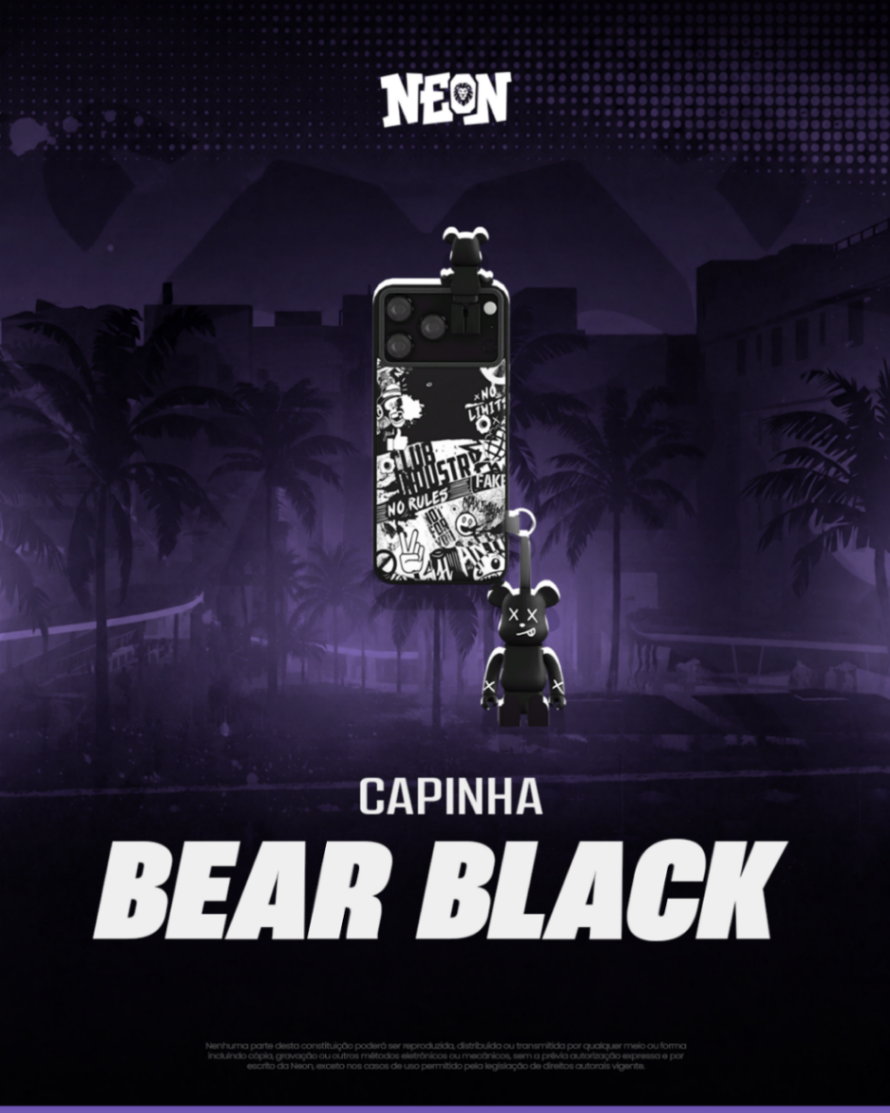 Capinha Bear Black