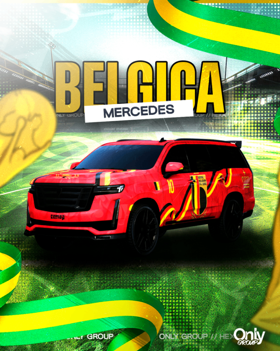 Mercedes Belgica - Coleção Copa do Mundo