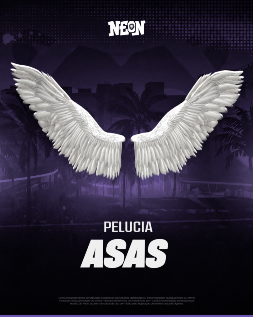 Asas Angelicais (Animada/Acessório)