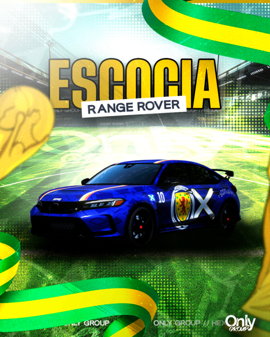 Range Rover Escocia - Coleção Copa do Mundo