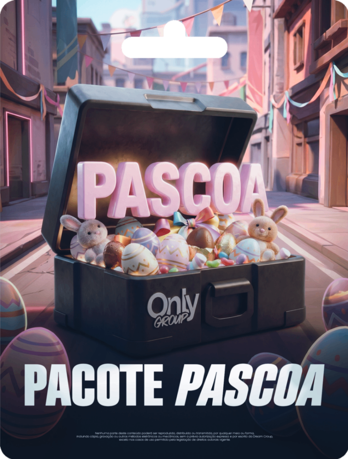 Pacote Pascoa - Mensal