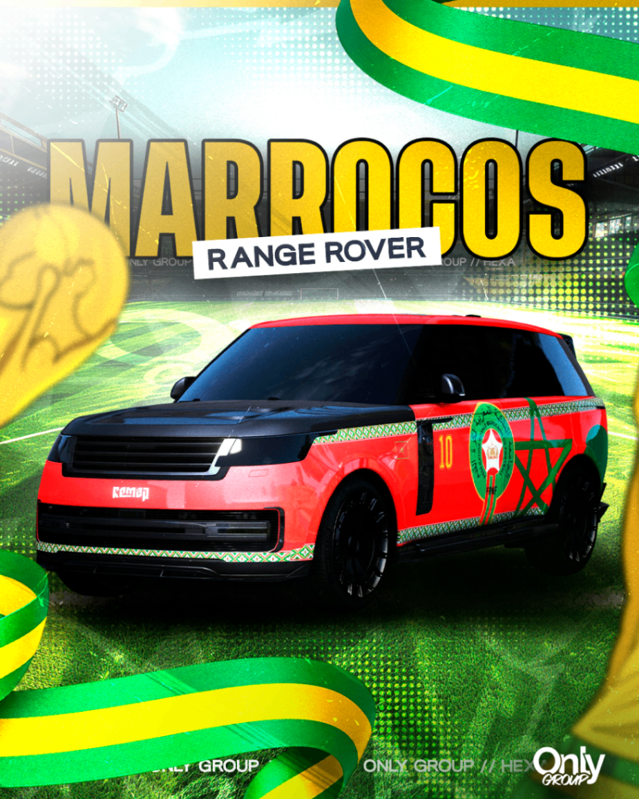 Range Rover Marrocos - Coleção Copa do Mundo