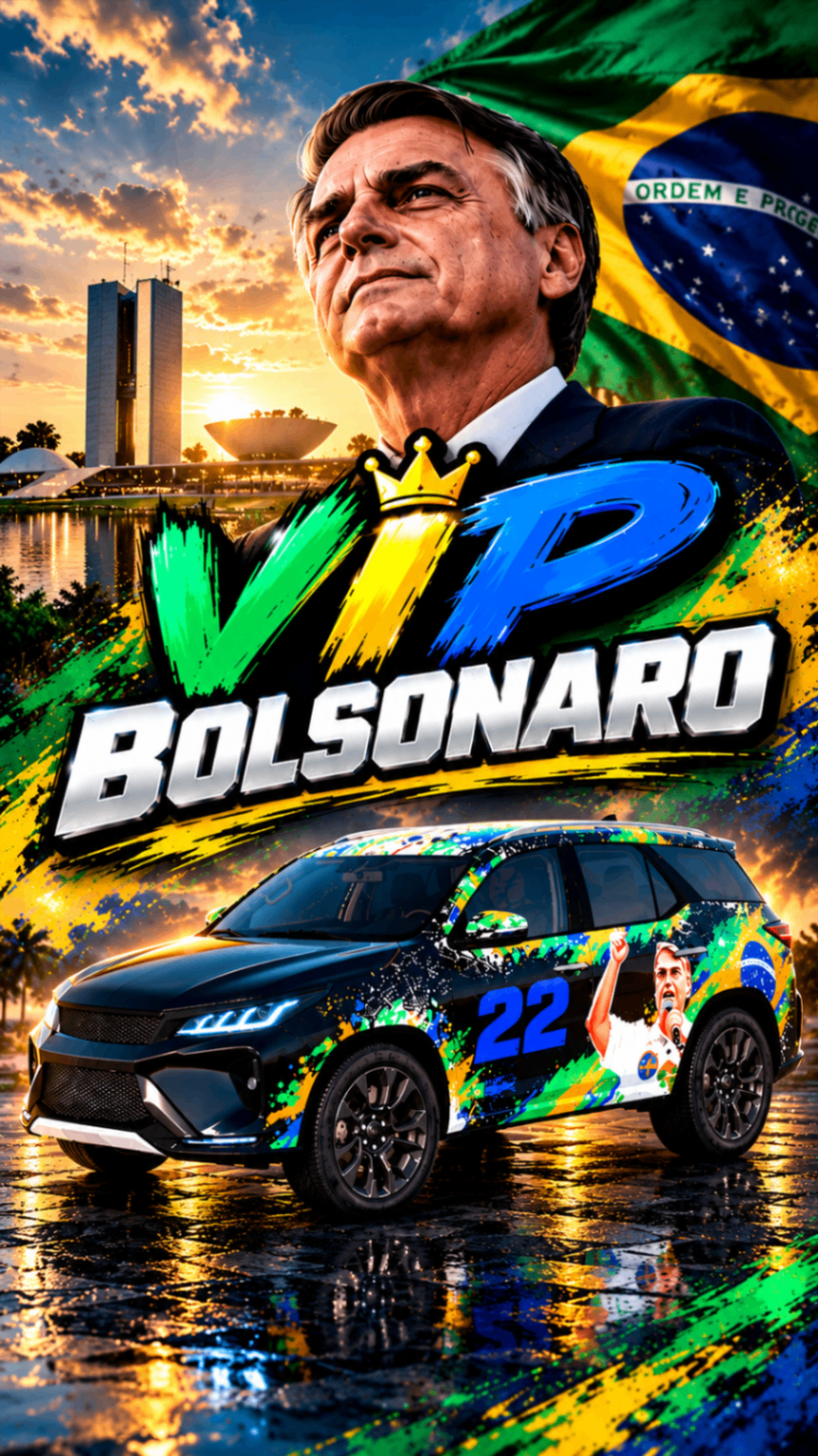 BOLSONARO - Cadillac Escalade Semi Blindada