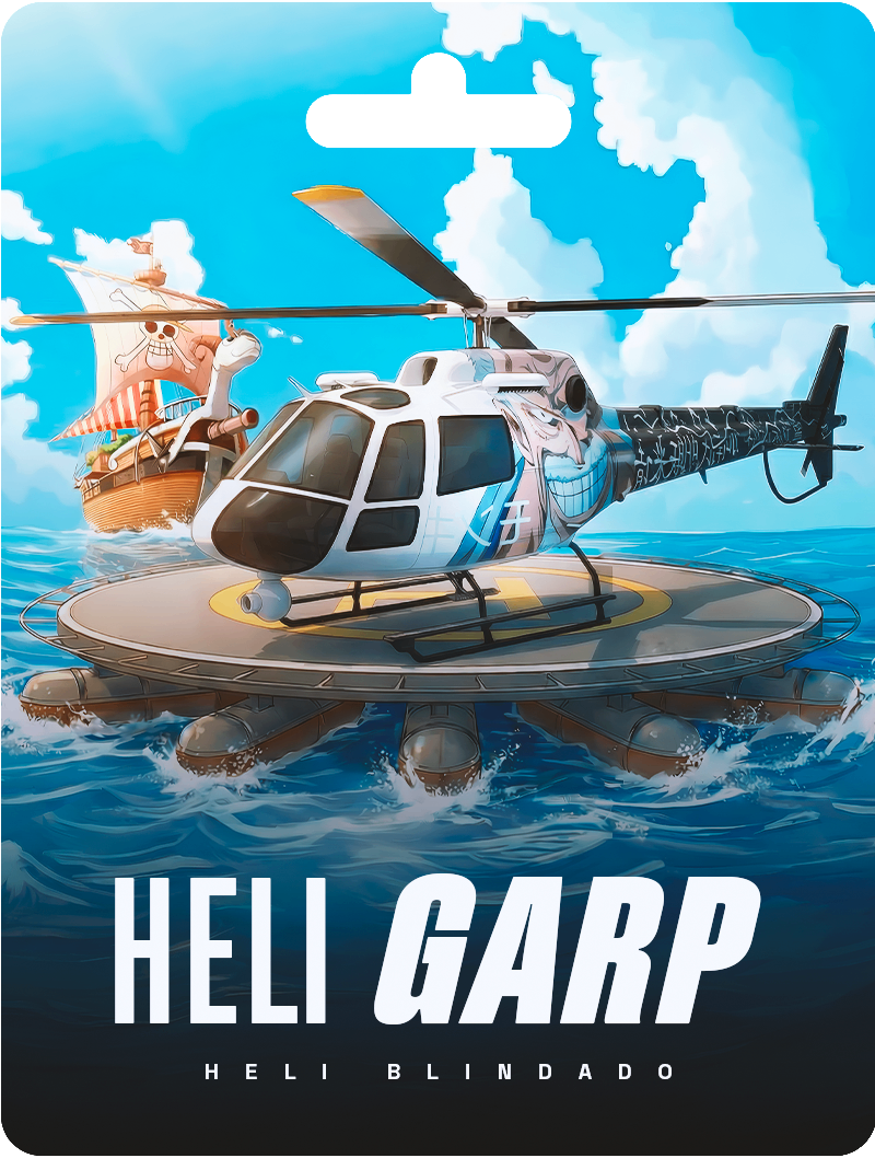 Heli Blindado - Garp (One Piece)