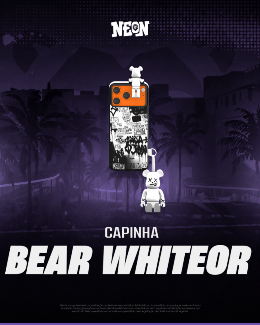 Capinha Bear White Or