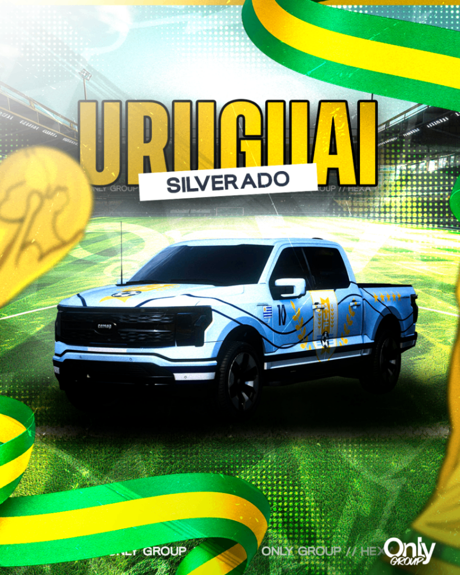 Silverado Uruguai - Coleção Copa do Mundo